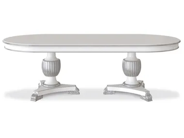 CLASSICO 1269 - Oval solid wood table by Guerra Vanni - view 2